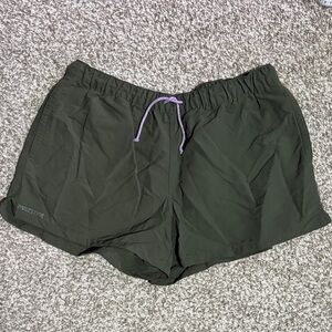 Marmot Olive Green Athletic Shorts